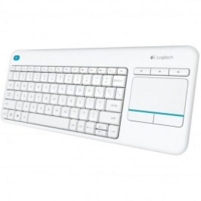 Клавиатура Logitech Wireless Touch Keyboard K400 Plus White