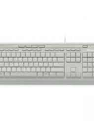 Клавиатура Microsoft Wired Kbrd 600, USB Port, Eng Intl Euro Hdwr, White, БДС, ANB-00032