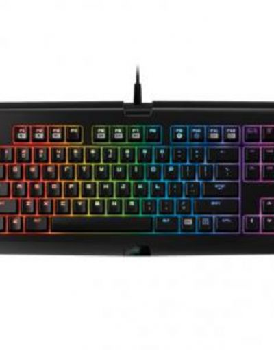 Клавиатура Razer BlackWidow Tournament Chroma keyboard.Razer Mechanical Switches with 50g actuation force.Chroma backlighting, Черен - RZ03-01430200-R