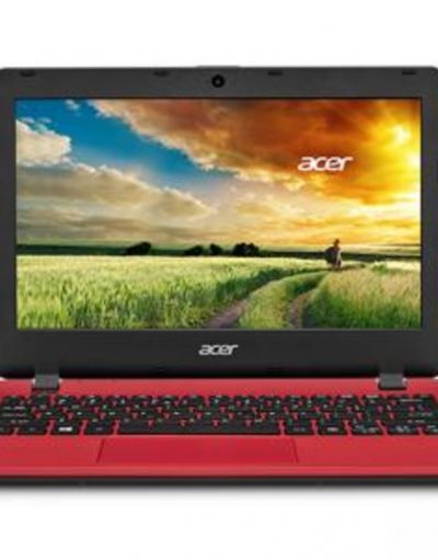 Лаптоп ACER ES1-132-P1BC, Inte Pentium N4200, 4GB, Intel HD Graphics, 500GB, 11.6 инча, Червен