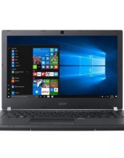 Лаптоп Acer TravelMate TM449, 14 инча, Intel Core i3-7100U, HD Cam, 4GB DDR4, 256GB SSD, Linux, Черен, NX.VEFEX.011