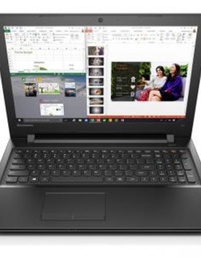 Лаптоп LENOVO 300-15ISK / 80Q700MDBM, Intel Core i7-6500U, 8GB, 1TB, 15.6 инча HD, Черен, AMD Radeon R5 M330