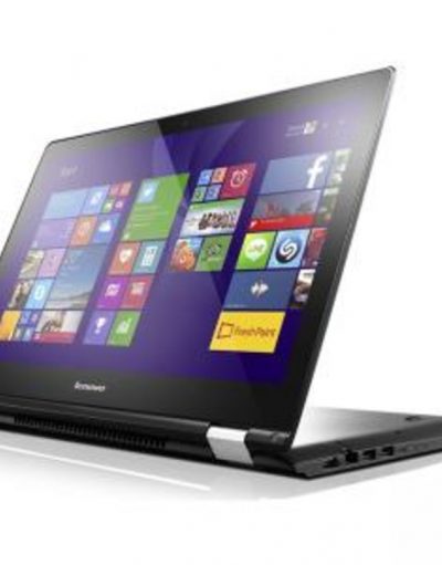 Лаптоп LENOVO YG500-15ISK /80R6007EBM, Intel Core i7-6500U, 8GB, 1TB, 15.6 инча FHD, Черен