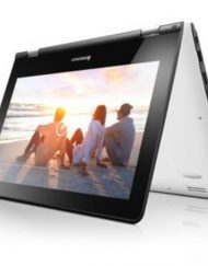 Лаптоп Lenovo Yoga 300 11.6 инча HD IPS Touch N3060 up to 2.46GHz, 4GB, 32GB SSD, HDMI, WiFi, BT, Black, Win 10 (2 years warranty) 80M100HYBM
