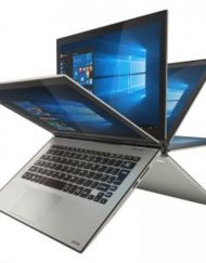 Лаптоп Toshiba Satellite Radius P20W-C-106, Core i7-6500U, 8GB, 256GB SSD, 12.5 инча IPS Ultra HD 4K Touch, Intel HD Graphics 520 - PSPVVE-001001B3