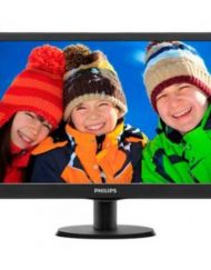LED монитор - Philips 20' Slim LED 1600x900 HD 16:9 5ms 10 000 000:1 VGA, VESA, Piano black - 203V5LSB26/10
