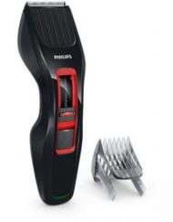 Машинка за подстригване Philips Series 3000, DualCut Technology, black/red | HC3420/15