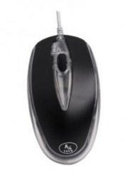 Мишка A4 OP-3D 2X OPT PS/2 BLACK
