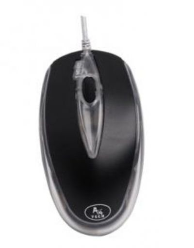 Мишка A4 OP-3D 2X OPT PS/2 BLACK