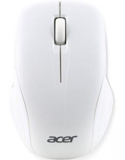 Мишка Acer Wireless Optical Moonstone, Бяла, NP.MCE1A.007