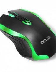Мишка Delux DLM-M556BU Black Green