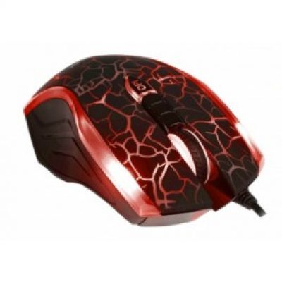 Мишкa Delux DLM-M556BU Black Red