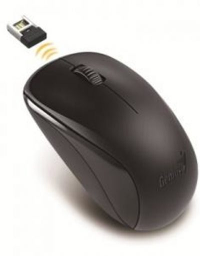 Мишка GENIUS безжична NX-7000 BlueEye 1200dpi, черна - 31030109100