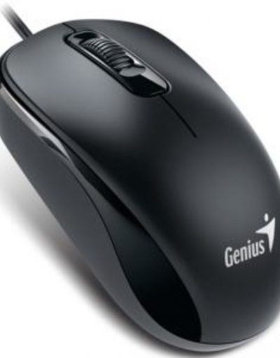 Мишка GENIUS DX-110, PS2, 1000dpi, Черна, 31010116106