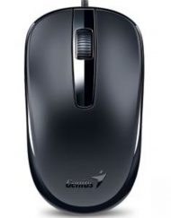 Мишка GENIUS DX-120 USB, Оптична, Черна, 31010105100