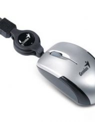 Мишка GENIUS Micro Traveler NB, Сребриста, 31010125102