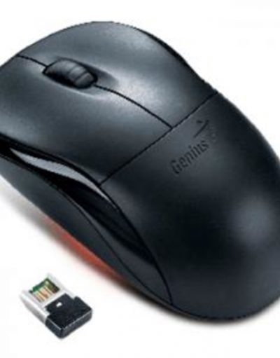 Мишка GENIUS Wireless NS-6000, USB, Черна, G5 - 31030089101