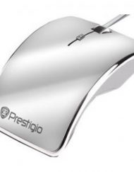 Мишка Input Devices - Mouse PRESTIGIO (Cable, Optical 800/1600dpi,4 btn,USB 2.0), Silver - PMSO05SI