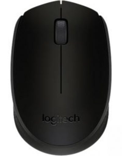 Мишка Logitech B170, Wireless Mouse OEM, Черна, 910-004798