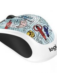 Мишка Logitech Doodle Collection - M238 Wireless Mouse - BAE-BEE BLUE, 910-005055