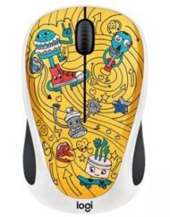 Мишка Logitech Doodle Collection - M238 Wireless Mouse - GO-GO GOLD, 910-005056