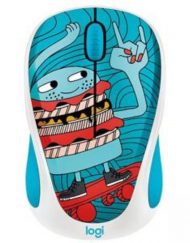 Мишка Logitech Doodle Collection - M238 Wireless Mouse - SKATEBURGER, 910-005052