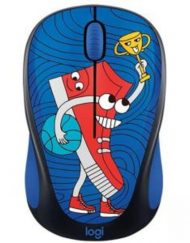 Мишка Logitech Doodle Collection - M238 Wireless Mouse - SNEAKER HEAD, 910-005050