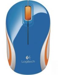 Мишка Logitech Wireless Mini Mouse M187 blue, 910-002733