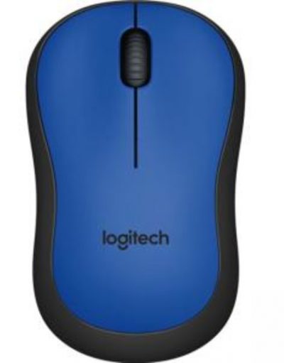 Мишка Logitech Wireless Mouse M220 Silent, Синя, 910-004879