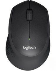 Мишка Logitech Wireless Mouse M330 Silent Plus, Черна, 910-004909