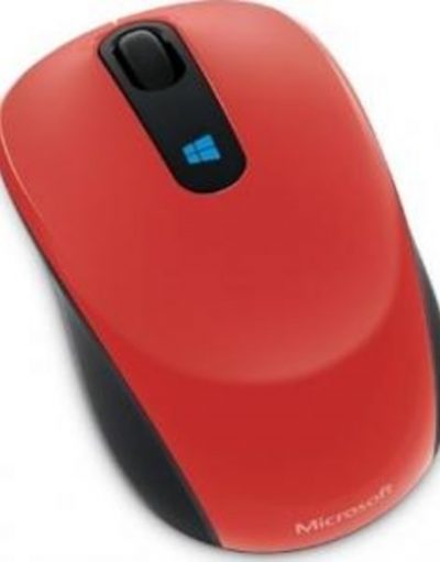 Мишка Microsoft Sculpt Mobile Mouse Win7/8 Flame Red V2 - 43U-00025
