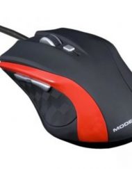Мишка Modecom M5, USB, 1000 dpi, Червена, MDC00034