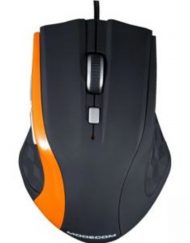 Мишка Modecom M5, USB, 1000 dpi, Оранжева, MDC00115