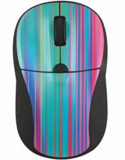 Мишка TRUST Primo, Wireless, 1000-1600 DPI, Вlack rainbow, 21479