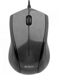 Мишка Жична V-Track PADLESS мишка N-400-1, сива-гланцирана повърхност ,3бут; USB - A4-MOUSE-N-400-1