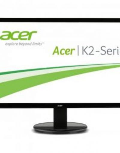 Монитор - Acer K242HLbd, 24' Wide TN LED, 5ms, 100M:1 DCR, 250 cd/m2, 1920x1080 FullHD, DVI, Black - UM.FW3EE.001