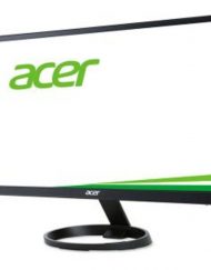 Монитор Acer R221HQbmid, 21.5 инча Wide IPS Anti-Glare, UltraSlim, ZeroFrame, 1920x1080 FullHD, DVI, HDMI, Speakers, Черен, UM.WR1EE.001