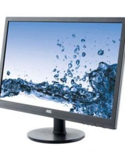 Монитор AOC 24 инча TN 1920x1080 16:9 250cd 20M:1, 1ms, DVI, D-Sub, Black, 3 years - E2460SD2