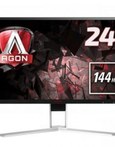 Монитор AOC AGON, 23.8 инча, 1 ms, 50М:1 DCR, USB, D-Sub, DVI, HDMI, DP, Speakers, AG241QX