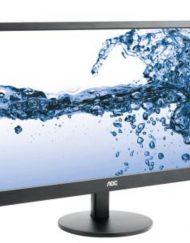 Монитор, AOC E2270SWHN, 21.5 инча Wide TN LED, 5 ms, 20М:1 DCR, 200 cd/m2, FullHD 1920x1080, HDMI, Black - E2270SWHN