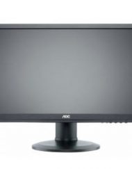 Монитор, AOC E2460PHU, 24 инча Wide TN LED, 2ms, 50М:1 DCR, 250 cd/m2, 1920x1080 FullHD, USB, DVI, HDMI, Speakers, Black - E2460PHU
