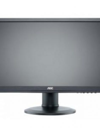 Монитор, AOC E2460PHU, 24 инча Wide TN LED, 2ms, 50М:1 DCR, 250 cd/m2, 1920x1080 FullHD, USB, DVI, HDMI, Speakers, Black - E2460PHU