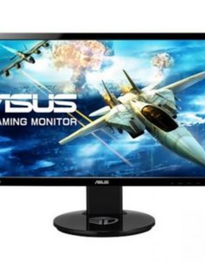 Монитор Asus VG248QE, 24 инча WLED TN, 1ms, 1000:1, 80,000,000 DFC, 350cd, 1920x1080, Speakers, DP, HDMI, DVI-D, 90LMGG001Q022B1C-