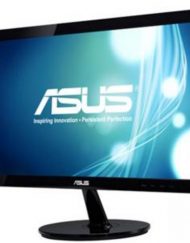 Монитор Asus VS207T-P, 19.5 инча WLED TN, Non-Glare, 5ms, 1000:1, 80000000:1 DFC, 250cd, 1600x900, DVI-D, D-Sub, Speaker, Tilt, Black, 90LM0010-B05170