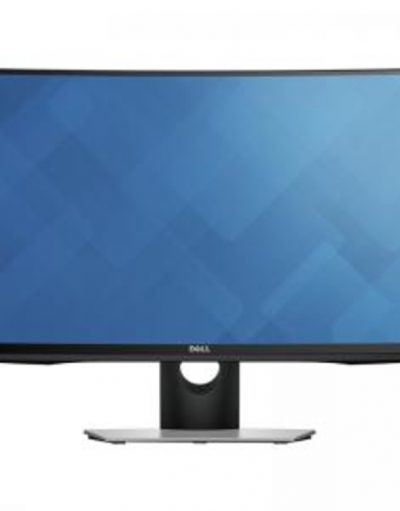 Монитор Dell, 27 инча, Wide LED Curved, VA Anti-Glare, FullHD 1920x1080, 6ms, 300 cd/m2, HDMI, MHL, Speakers SE2716H