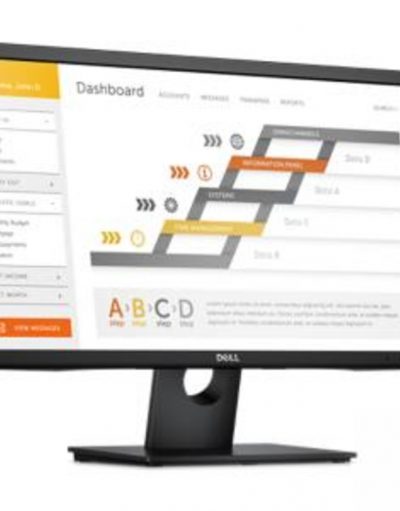 Монитор Dell E-series E2417H 24 инча 1920x1080, 16:9, IPS, anti-glare, 8ms, Черен, E2417H-14