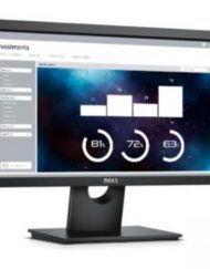 Монитор Dell E2016HV, 19.5 инча Wide LED Anti-Glare, TN Panel, 5ms, 600:1, 200 cd/m2, 1600x900 HD+, VGA, Tilt, Черен, E2016HV-B