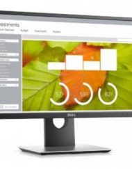 Монитор Dell P2317H, 23 инча 1920x1080, IPS Antiglare, 16:9, 6ms, DP, HDMI, VGA, USB, Черен, P2317H-14