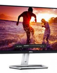Монитор Dell S2218M, 21.5 инча Wide LED, IPS Anti-Glare, Ultrathin, FullHD 1920x1080, 6ms, 1000:1, 8000000:1 DCR, 250 cd/m2, VGA, DVI, S2218M
