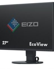 Монитор EIZO FlexScan EcoView 27 инча, LED IPS, 2560x1440 (60Hz), Ultra Slim EIZO-EV2750-BK